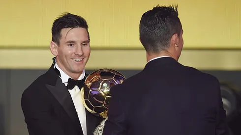 Messi e Cristiano Ronaldo, além de Mbappé e Vini Jr viram minifiguras da LEGO. (Foto: Matthias Hangst/Getty Images)