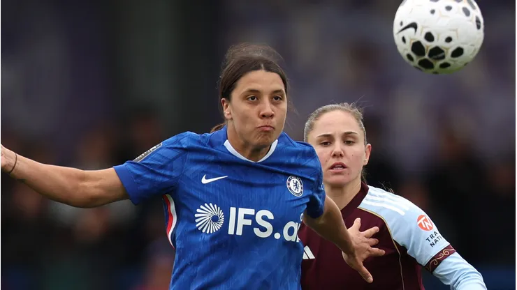 Sam Kerr pelo Chelsea (Photo by Jasper Wax/Getty Images)