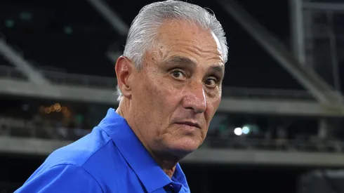 Tite antes de uma partida do Cruzeiro. Foto: Wagner Meier/Getty Images