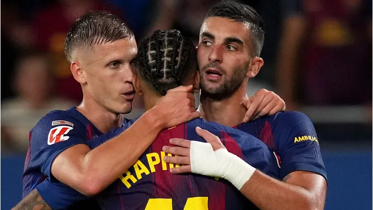 Barcelona vai ouvir propostas por Ferran Torres e não descarta negociá-lo. (Foto: Alex Caparros/Getty Images)