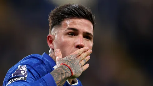 Enzo Fernández, meia do Chelsea - Foto: Warren Little/Getty Images
