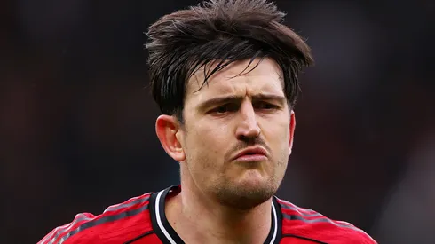 Harry Maguire, zagueiro do United. (Photo by Lewis Storey/Getty Images)