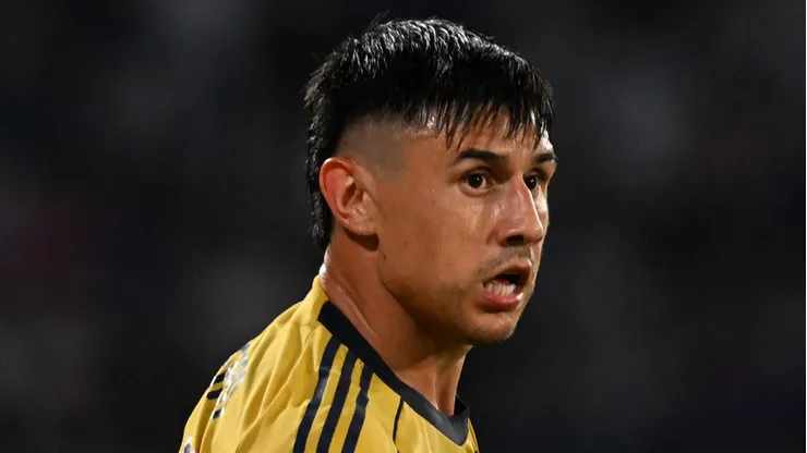 Adam Bareiro em jogo do Boca. (Photo by Hernan Cortez/Getty Images)