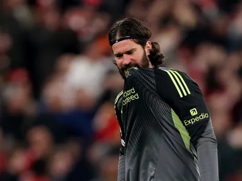 Alisson vai desfalcar o Liverpool até o fim da temporada