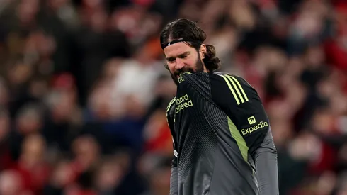 O goleiro Alisson do Liverpool (Carl Recine/Getty Images)