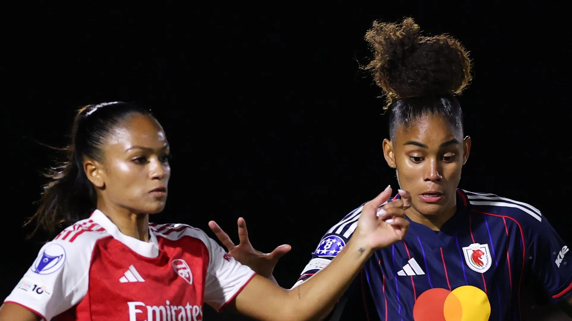 Arsenal x Lyonnes na Champions Feminina