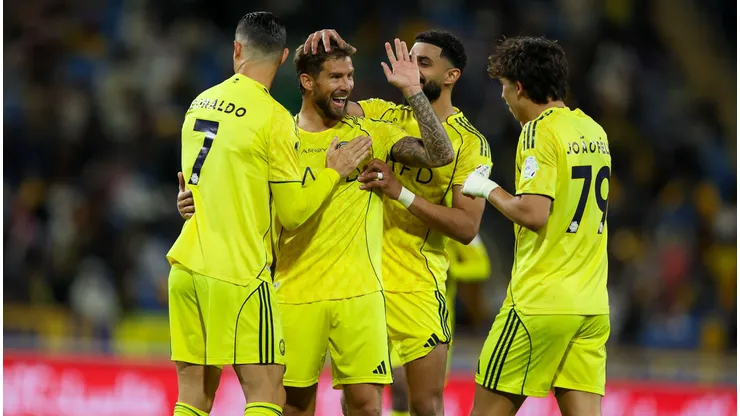 Al-Nassr e Al-Najma se enfrentam em confronto que pode mexer com a tabela. Foto: Yasser Bakhsh/Getty Images