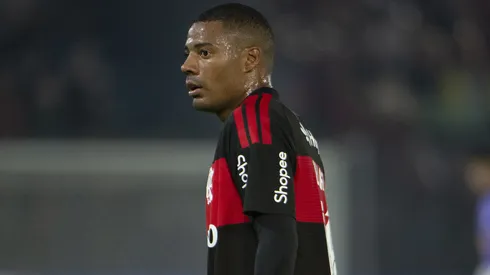 De La Cruz em campo com as cores do Flamengo. Foto: Anderson Romão/AGIF