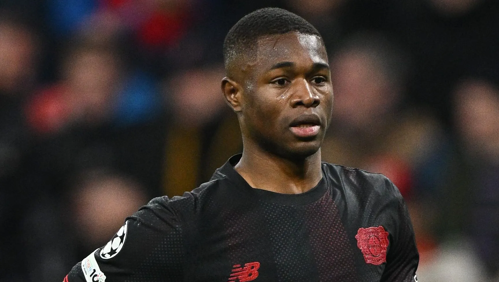 Christian Kofane, alvo do Liverpool, pelo Bayer Leverkusen