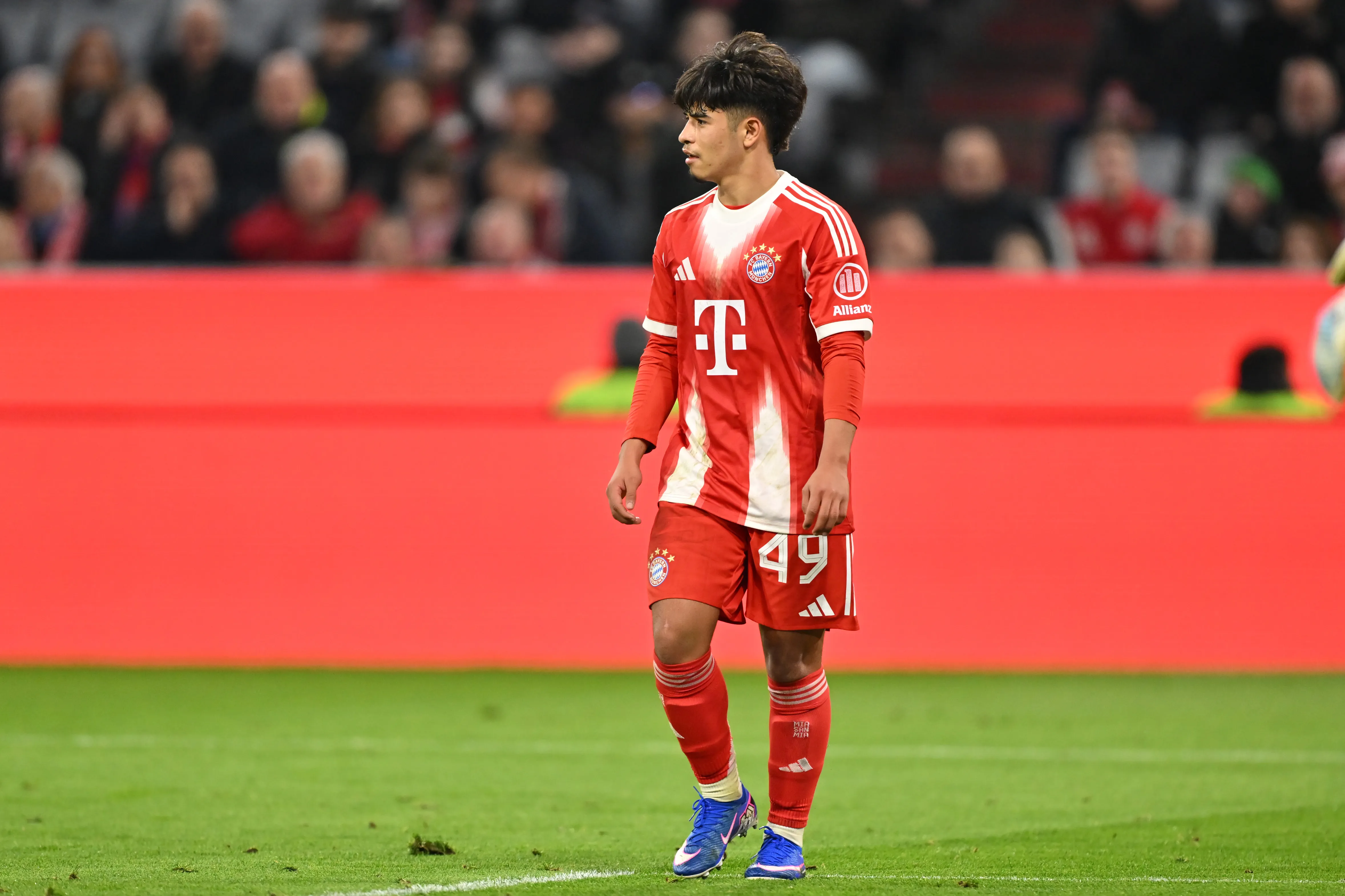 Maycon Cardozo durante jogo do Bayern de Munique. Foto: Sebastian Widmann/Getty Images