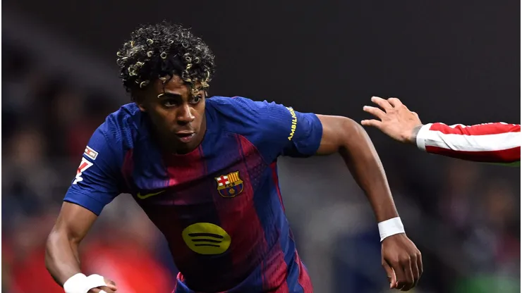 Vídeo: Lamine Yamal humilha adversário em Atlético de Madrid x Barcelona e volta a ser comparado com Neymar. (Foto: Denis Doyle/Getty Images)