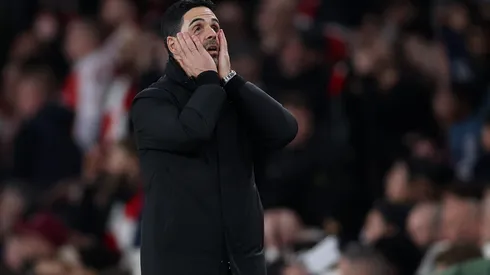 Mikel Arteta não alivia para o elenco após eliminação do Arsenal na FA Cup para o Southampton. (Foto: Justin Setterfield/Getty Images)
