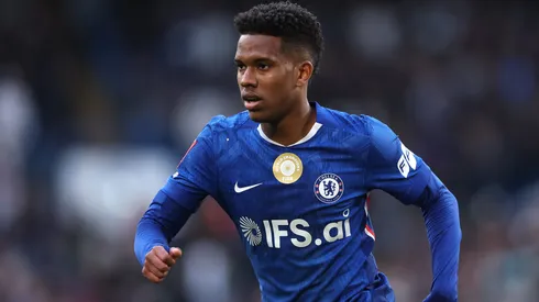 Estêvão se destacou na vitória do Chelsea. Foto: Alex Pantling/Getty Images