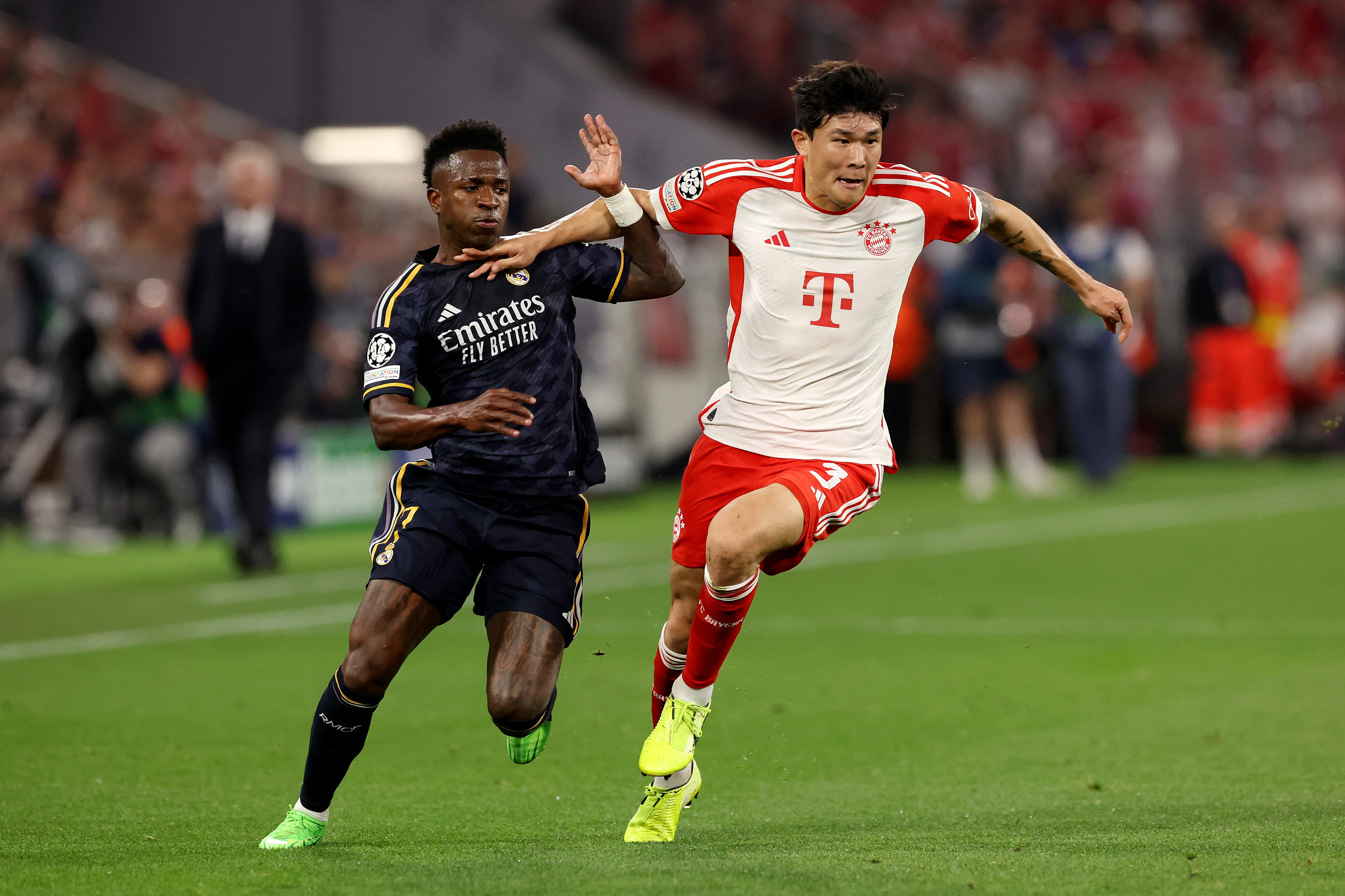 Real Madrid x Bayern. Foto: Alexander Hassenstein/Getty Images