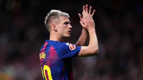 Dani Olmo, atacante do Barcelona (Aitor Alcalde/Getty Images)