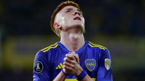 Valentín Barco pelo Boca Juniors. (Foto: Daniel Jayo/Getty Images)