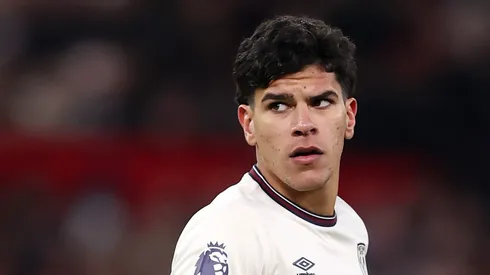 Bruno Fernandes recomenda Mateus Fernandes ao Manchester United. Foto: Justin Setterfield/Getty Images