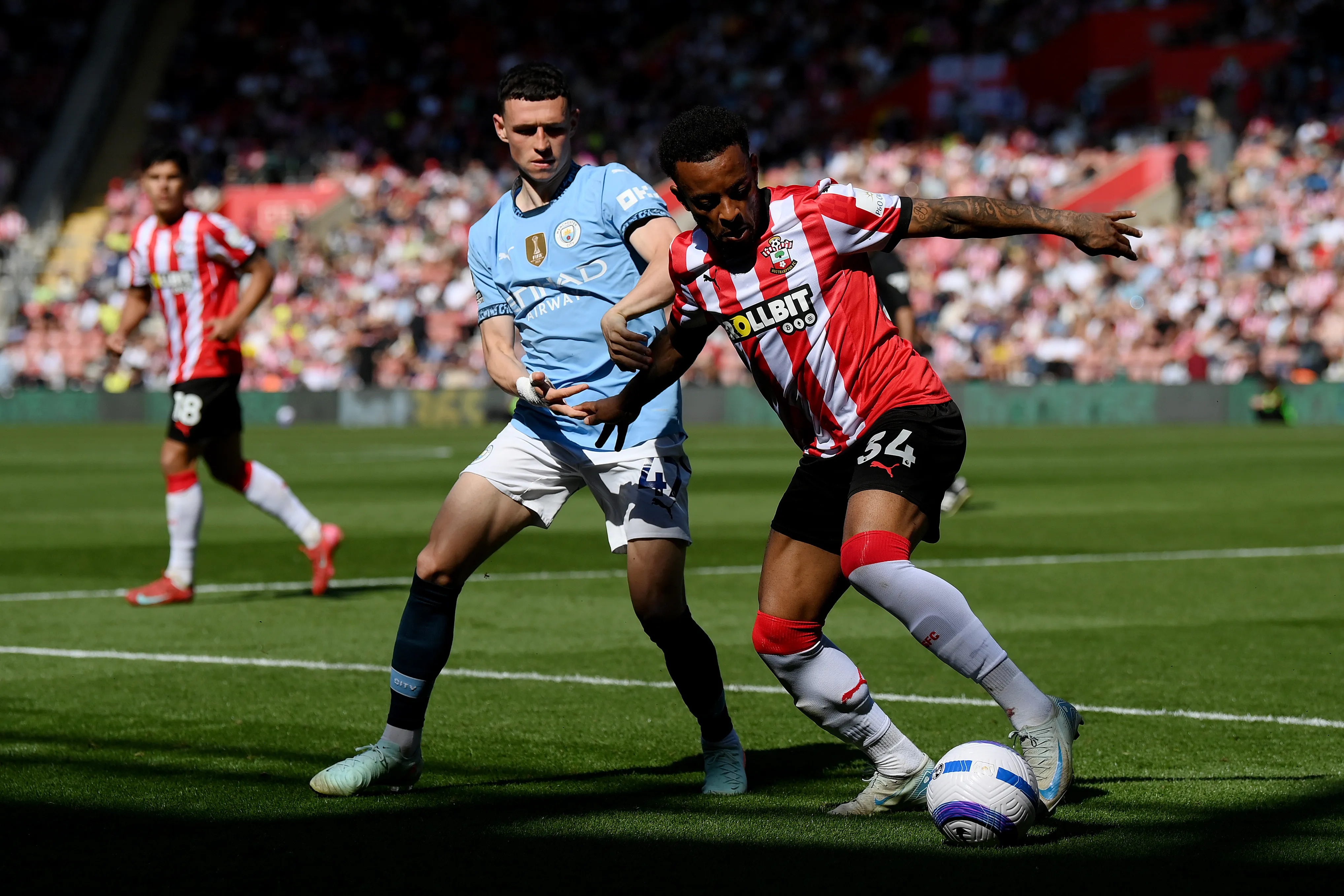 Welington vs Man City. Foto: Mike Hewitt/Getty Images