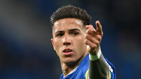 Chelsea não liberará Enzo Fernández por menos de R$ 891 milhões. (Photo by Mike Hewitt/Getty Images)