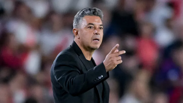 Técnico Marcelo Gallardo pelo River Plate. (Foto: Marcelo Endelli/Getty Images)