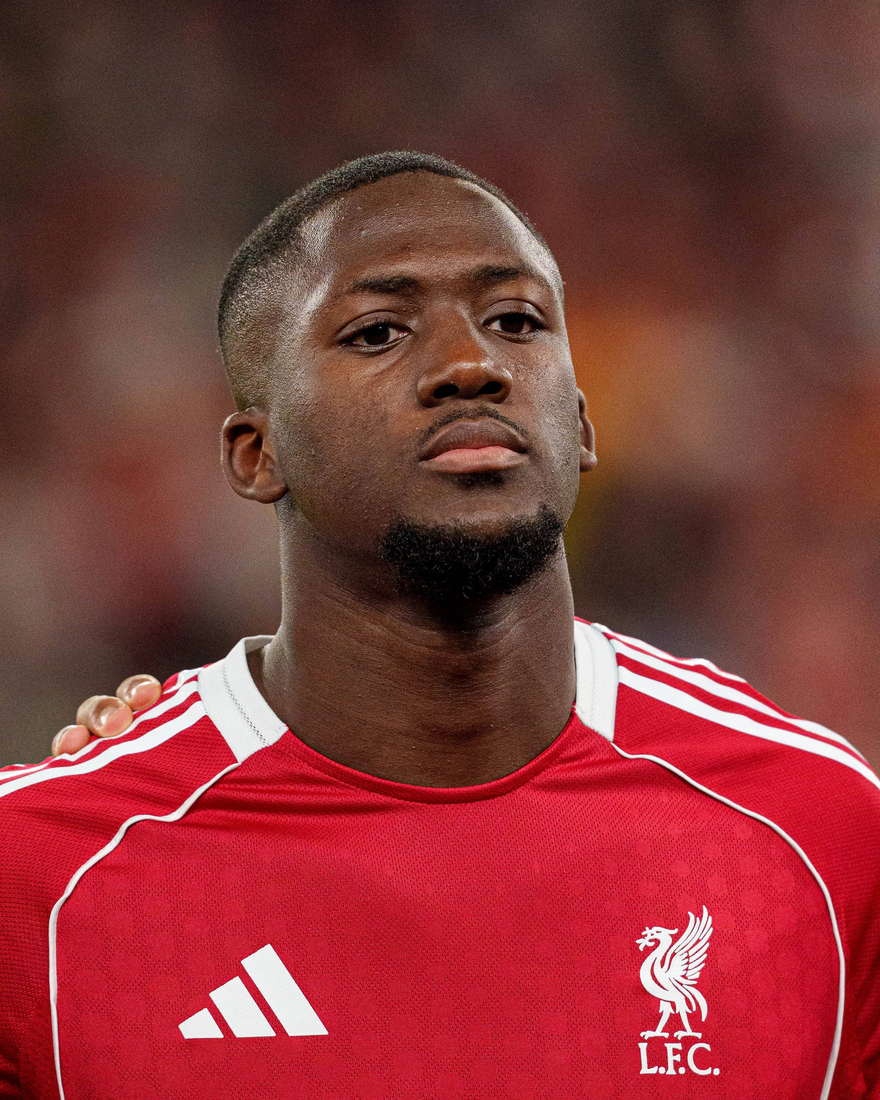 Konaté deve assinar renovação com o Liverpool antes do final desse mês, e com isso, descarta o Real Madrid. Foto: IMAGO /&nbsp;Ball Raw Images