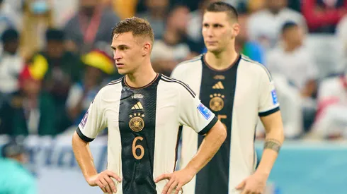 Joshua Kimmich, pela Alemanha, na Copa do Qatar. 2022. Alemanha caiu na fase de grupos. Foto: IMAGO / ActionPictures