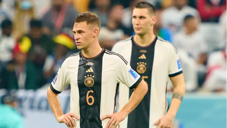 Joshua Kimmich, pela Alemanha, na Copa do Qatar. 2022. Alemanha caiu na fase de grupos. Foto: IMAGO / ActionPictures