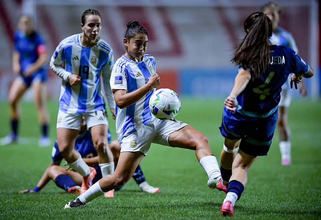 Maricel Pereyra atuando pela Argentina - Foto: Marcelo Endelli/Getty Images