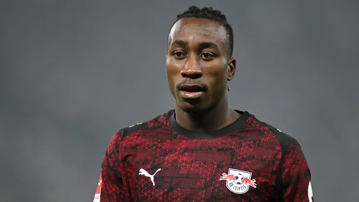 Yan Diomande está na mira do Liverpool. Foto: Stuart Franklin/Getty Images