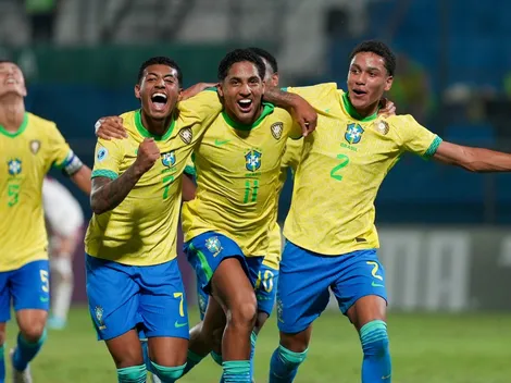Brasil goleia o Peru e vence segunda no Sul-Americano Sub-17