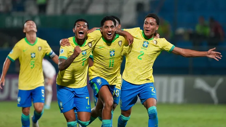 Brasil Sub-17 goleia o Peru. Foto: Nelson Terme / CBF