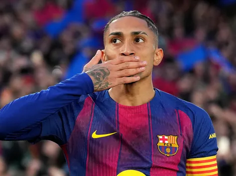 Raphinha age como capitão no vestiário