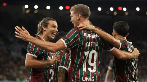 Canobbio e Castillo, do Fluminense (Wagner Meier/Getty Images)