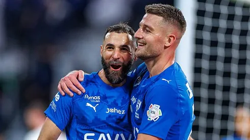 Al-Hilal enfrenta Al-Kholood pela Liga Saudita nesta quarta (8). (Foto: Abdullah Ahmed/Getty Images)