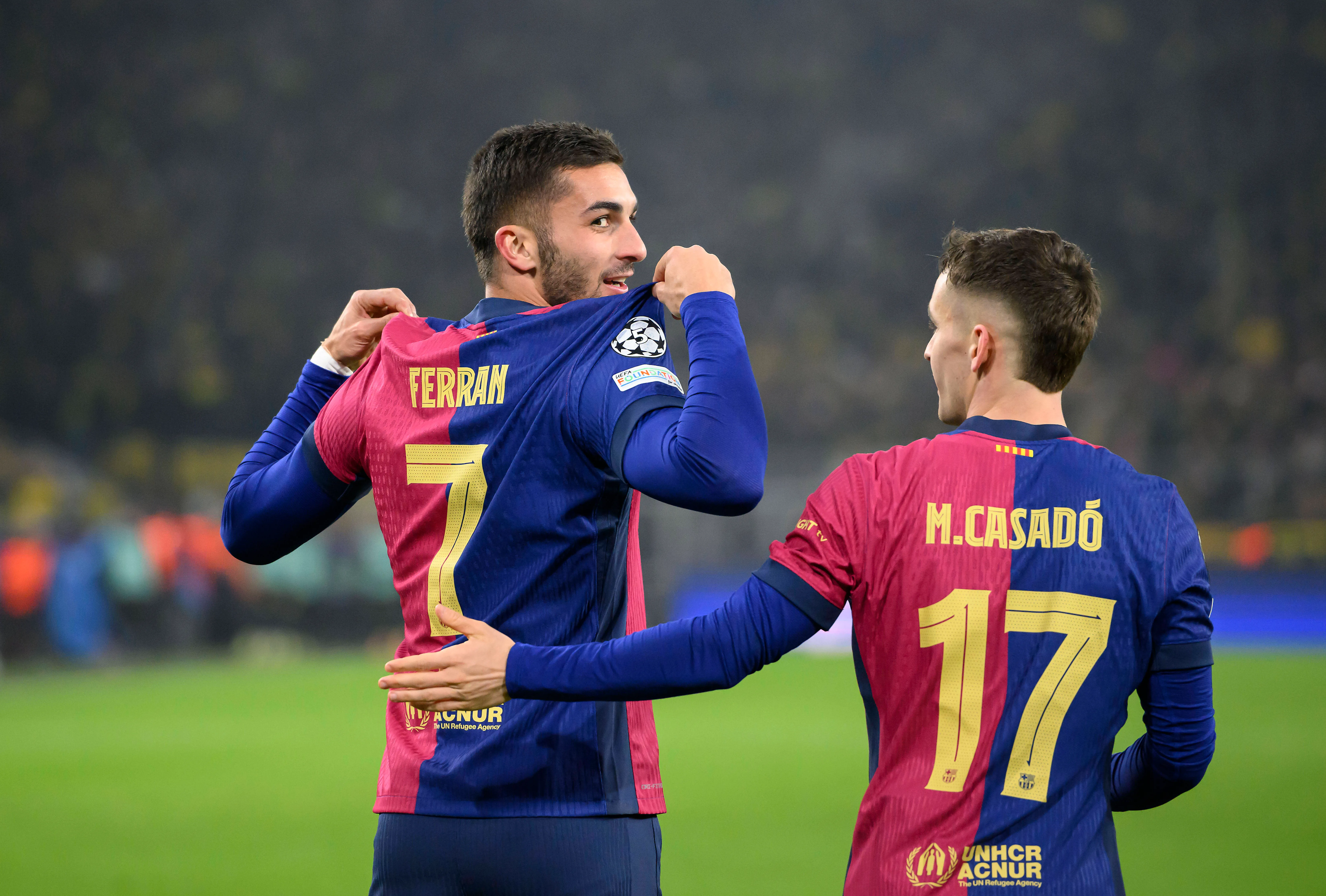 Ferrán Torres e Casadó podem deixar o Barcelona. Foto: IMAGO /&nbsp;Sven Simon