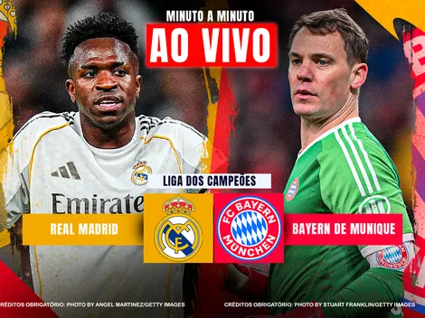 Siga Real x Bayern AO VIVO pela Champions League