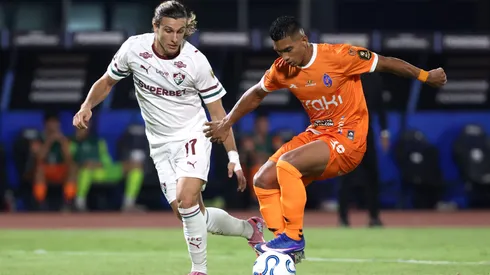 La Guaira x Fluminense na estreia da Libertadores. Foto: Edilzon Gamez/Getty Images