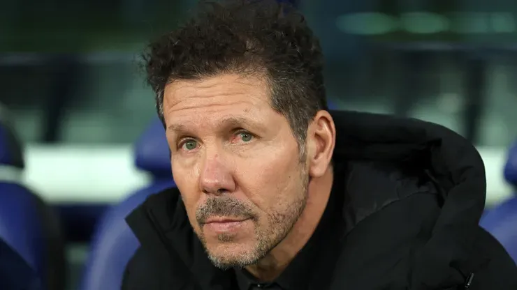 Diego Simeone, técnico do Atleti (Judit Cartiel/Getty Images)