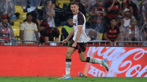 Rodrigo Castillo fez gol pelo Lanús contra o Flamengo