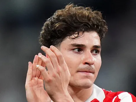 Presidente do Atlético reforçar que Julián Alvarez “tem contrato”