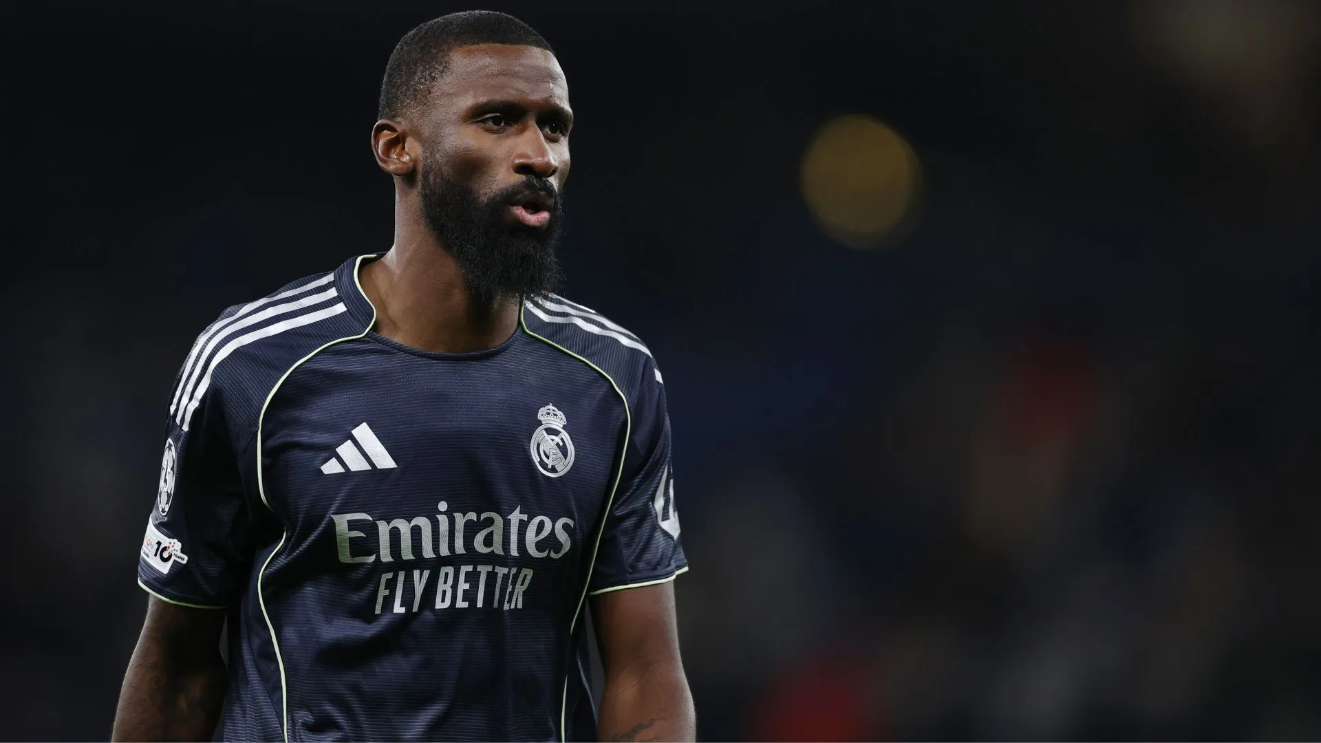 Rüdiger em jogo dos Merengues (foto: Michael Regan/Getty Images)