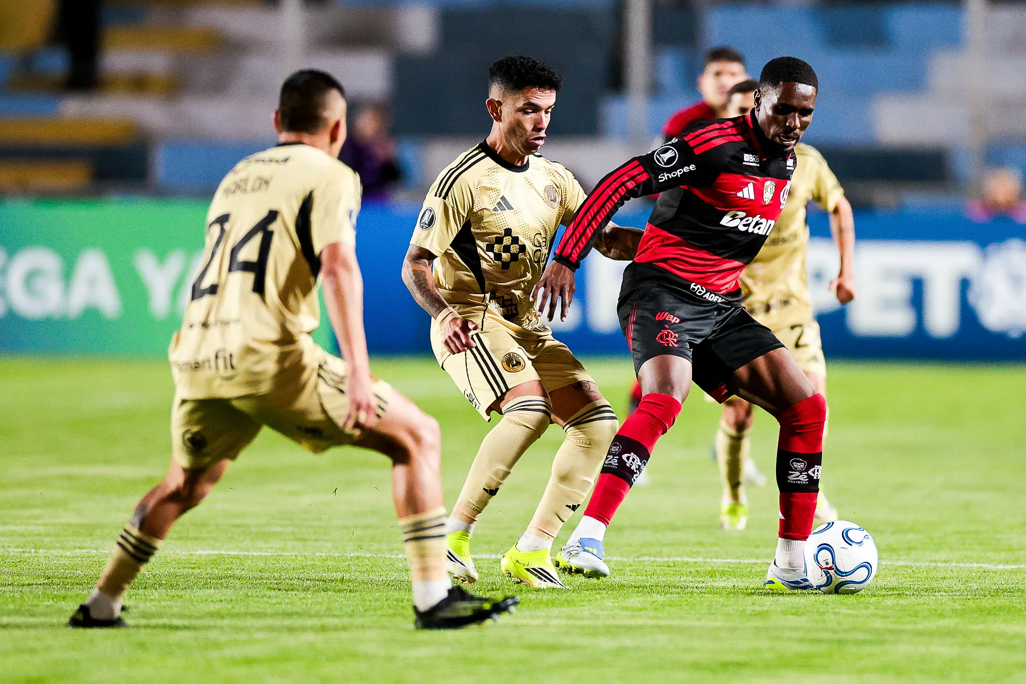 Equipes abriram os confrontos do Grupo C. Divulgação/Gilvan de Souza/Flamengo.