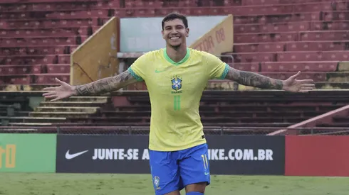 Erick Belé atrai proposta do Liverpool mas Palmeiras recusa R$ 116 milhões. (Foto: Leco Viana/thenews2/Imago Images) Copyright: xLecoxVianax