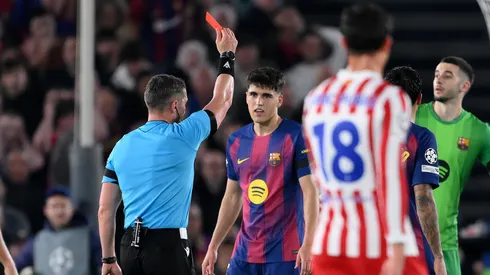 Pau Cubarsí em Barcelona 0 x 2 Atlético de Madrid. (Foto: David Ramos/Getty Images)