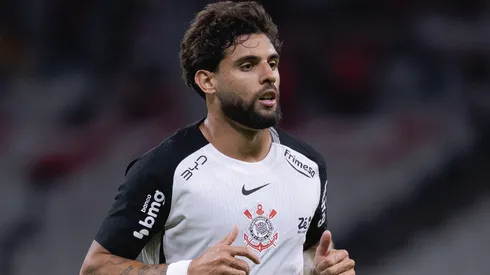 Yuri Alberto em campo pelo Corinthians. Foto: Ettore Chiereguini/AGIF