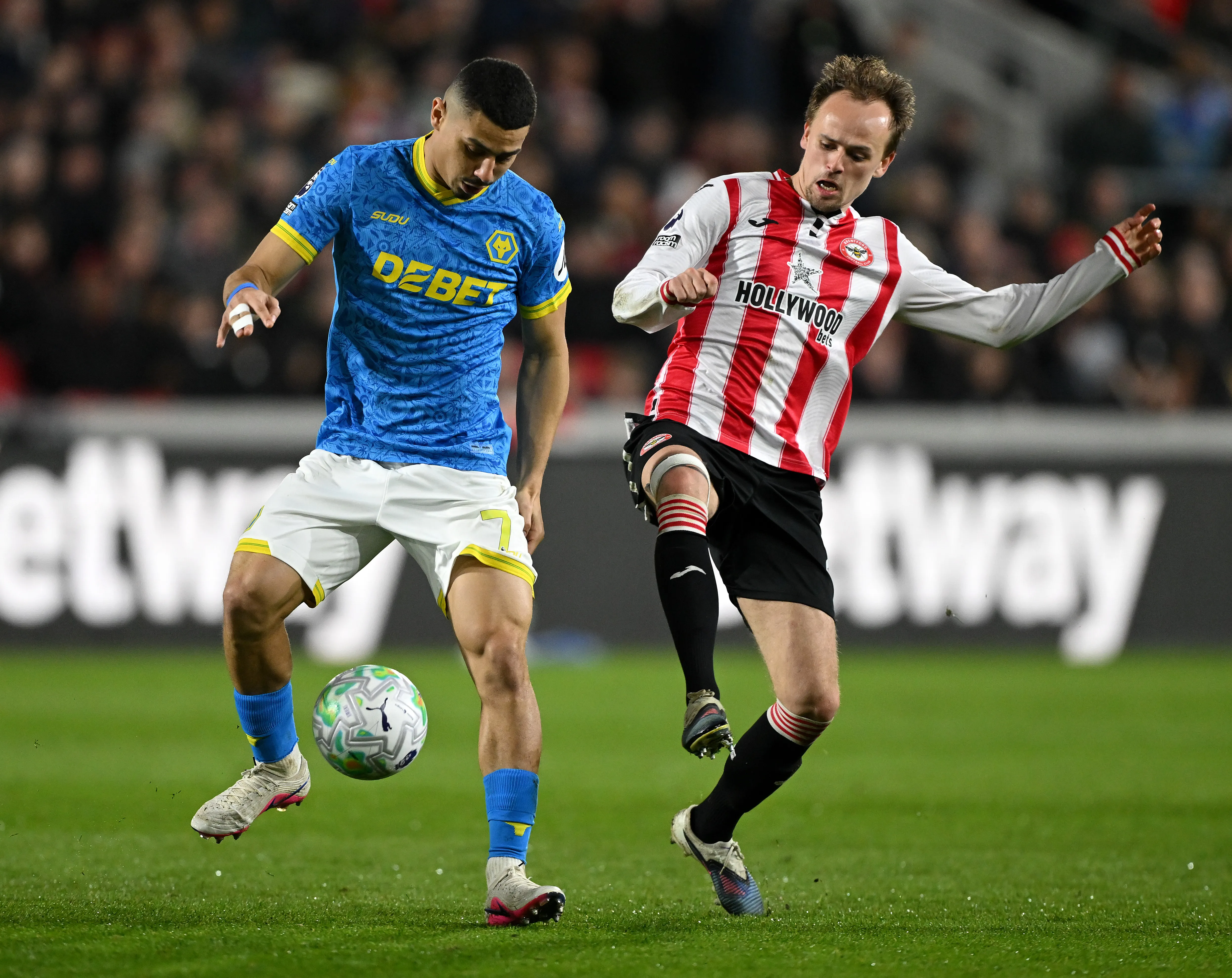 André pelo Wolves. Foto: Mike Hewitt/Getty Images