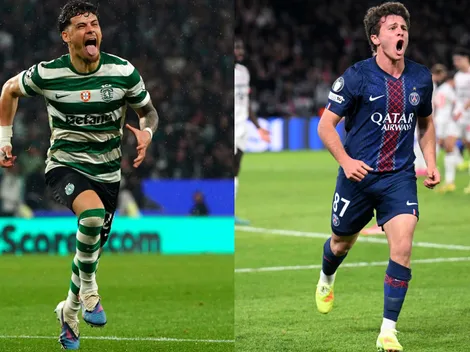 Maxi Araújo e João Neves entram na seleção da Champions