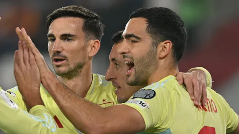 Luis de la Fuente comanda a renovação da Espanha para vencer com um estilo de jogo direto. (Foto de Levan VerdzeuliGetty Images)