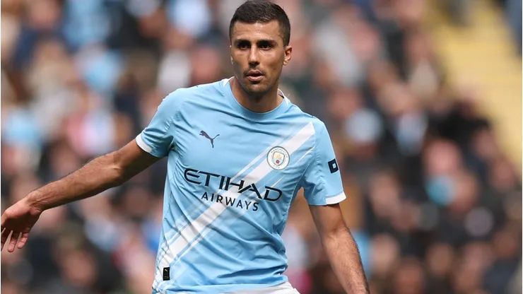 Rodri, volante do City. (Photo by Michael Regan/Getty Images)