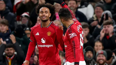 Joshua Zirkzee pode ser trocado por Ederson no United. (Foto de Michael Regan/Getty Images)